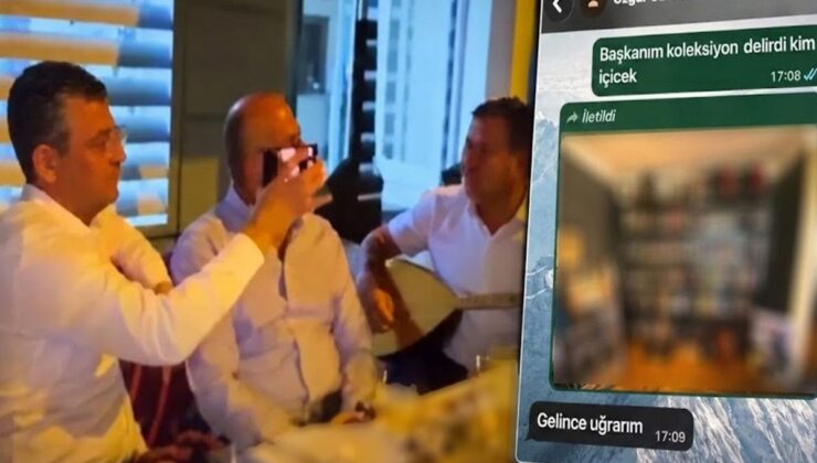 Uyuşturucu ve fuhuş soruşturmasında tutuklanan Atilla Yıldırım’ın telefonundan Özgür Özel ile alem yaptığı görüntüler çıktı
