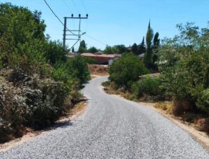 Vaysal Köyü’nde Sathi Kaplama Tamamlandı