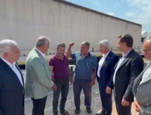 YENİ Parti heyeti Cilvegözü’nde şoförleri dinledi, ‘namaz bile kılamıyoruz’ dediler
