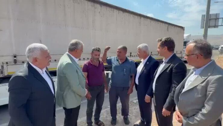 YENİ Parti heyeti Cilvegözü’nde şoförleri dinledi, ‘namaz bile kılamıyoruz’ dediler