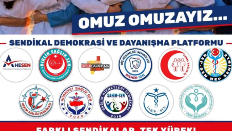 11 sendika, Sendikal Demokrasi ve Dayanışma Platformu’nda birleşti