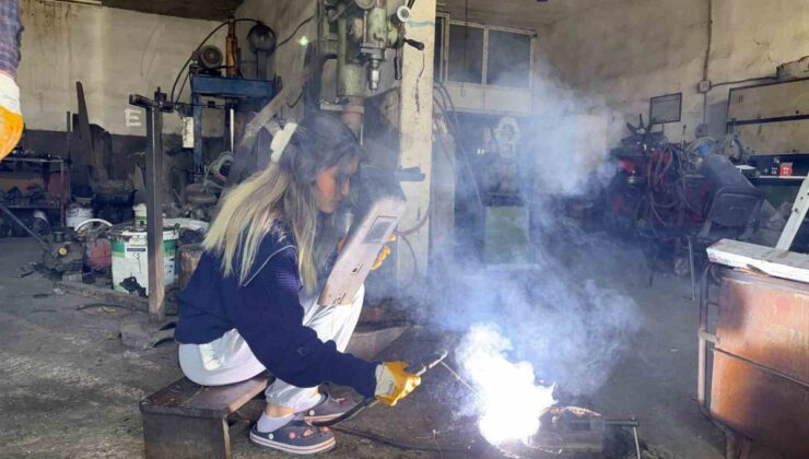 20 yaşındaki sağlık mezunu Buse Yalman, atanamazsa tornacılığı sürdürecek