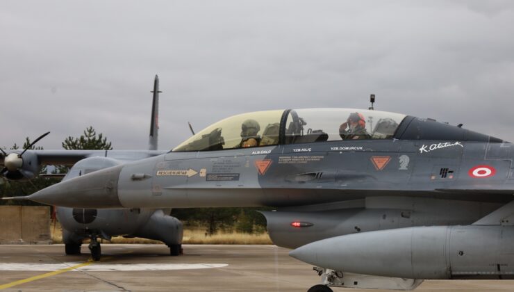 403’üncü Test Filo Komutanlığı ilk uçuşunu F-16 ile Mürted’de başarıyla yaptı