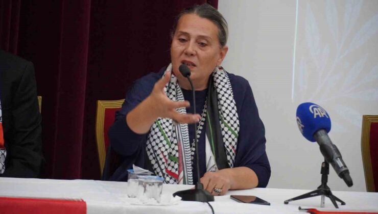 7 bölge 9 ilde eş zamanlı düzenlenen Gazze paneli Manisa CBÜ’de yapıldı