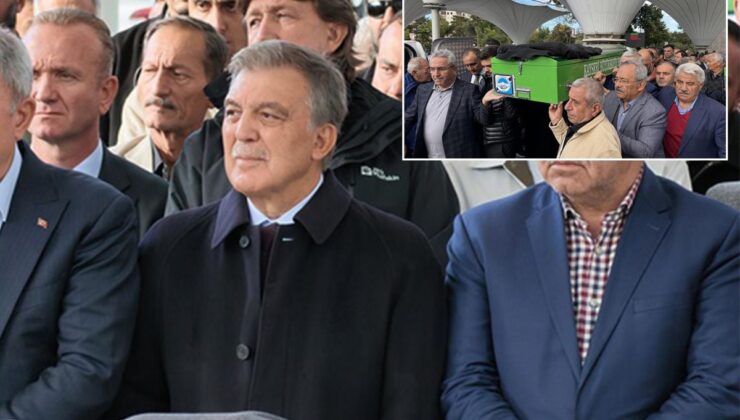 Abdullah Gül’ün acı günü! Amcası Mustafa Gül son yolculuğuna uğurlandı