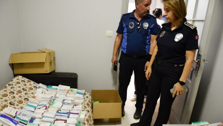 Adana Seyhan’da kilitli odalarda kaçak botoks ve gebelik önleyici ilaç bulundu