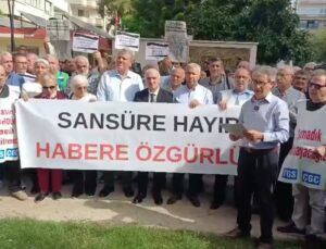 Adana’da üç basın örgütü tutuklu gazetecilerin serbest bırakılmasını istedi