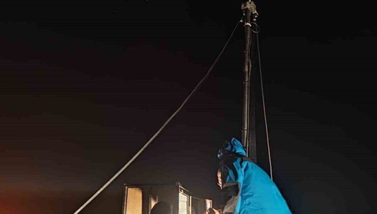 Adıyaman’da Ulubaba Tepesi’ne kurulan UHF rölesi afet haberleşmesi için hizmete girdi