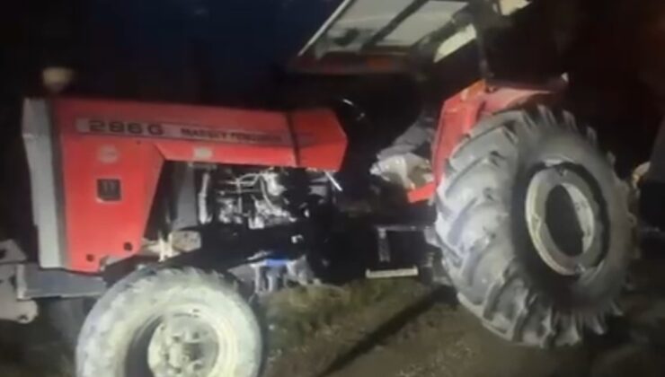 Adıyaman’ın Besni ilçesinde kamyonet ile traktör çarpıştı, 2 sürücü yaralandı
