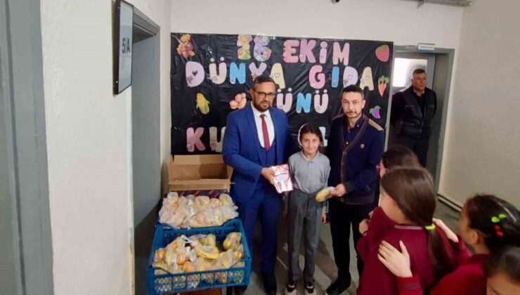 Afyonkarahisar’da Dünya Gıda Günü’nde öğrencilere gıda israfı anlatıldı