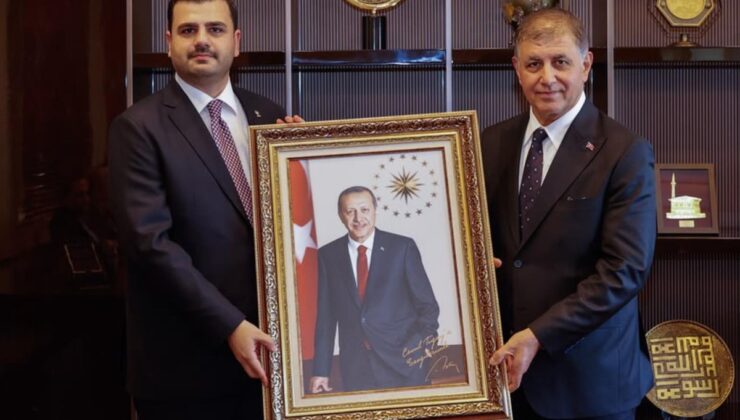 AK Parti Genel Sekreteri İnan’dan Cemil Tugay’a ziyaret: Şimdi birlikte çok çalışma vakti