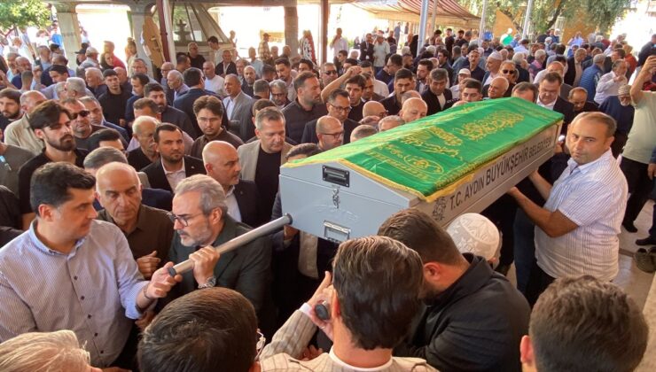 AK Partili Mahir Ünal’ın kayınpederi Hasan Özdin, Aydın Nazilli’de toprağa verildi
