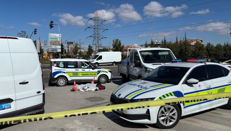 Ankara Çankaya’da motosiklet sürücüsü Cem Şahin, otomobilin çarpması sonucu öldü