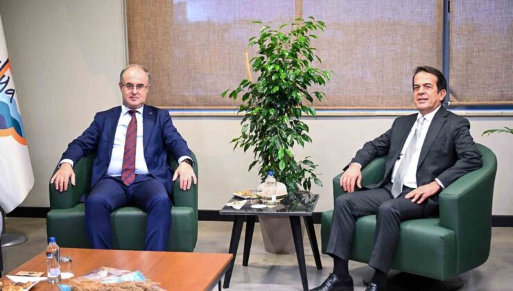Antalya Defterdarı, ATB ziyaretinde gelir vergisi tahsilatındaki yüzde 80 artışı aktardı