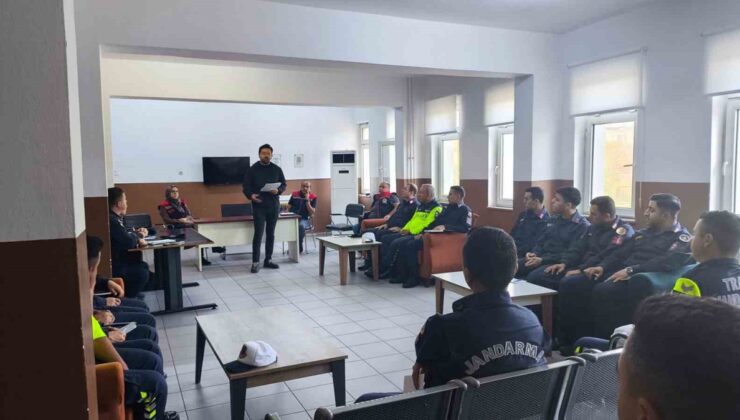 Aydın Köşk’te jandarmaya gıda güvenliği ile taklit ve tağşiş eğitimi verildi