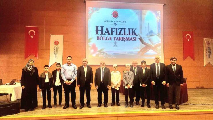 Aydın’da hafızlık bölge yarışmasını Zeynep Berra Ordu ve Mehmet Emre Savran kazandı
