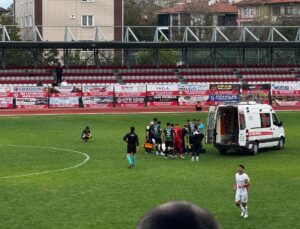 Bartın’da maçta kalp krizi geçiren 35 yaşındaki futbolcu tedaviye alındı