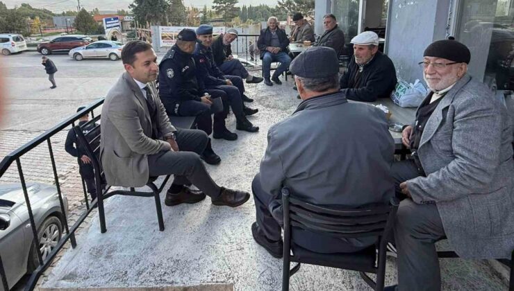 Bayburt’ta kaymakamlar esnafı ve köy sakinlerini dinledi, Yelpınar Göleti incelendi
