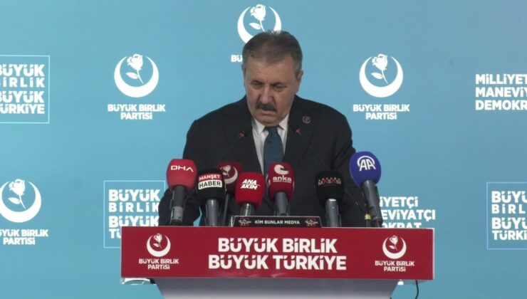 BBP Başkanı Destici, Mekke Ortak Savunma Anlaşması’nda altı endişesini sıraladı