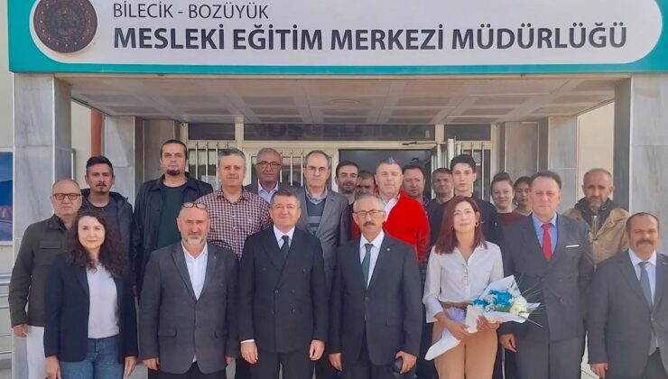 Bilecik Bozüyük’te meslek liselerini Daire Başkanı Faideci inceledi