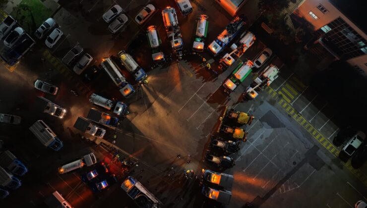 Bursa’da olumsuz hava koşullarına karşı 1000’i aşkın personel ve araç görevlendirildi