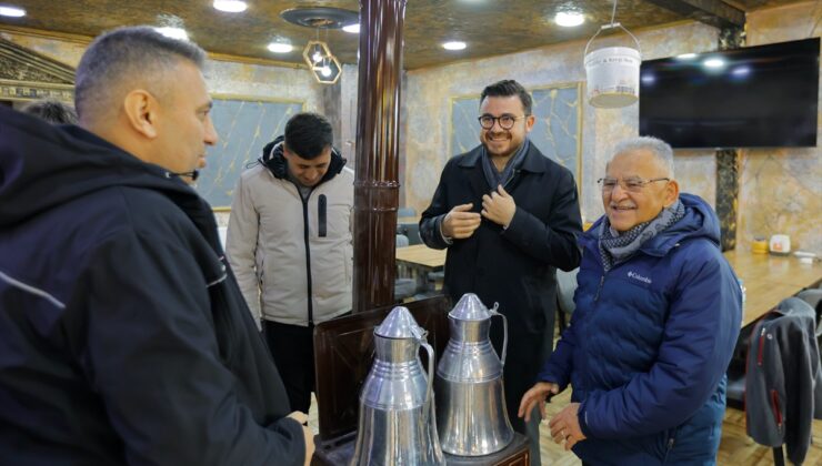 Büyükkılıç, Erciyes’te esnafı ziyaret edip sezon hazırlıklarını inceledi
