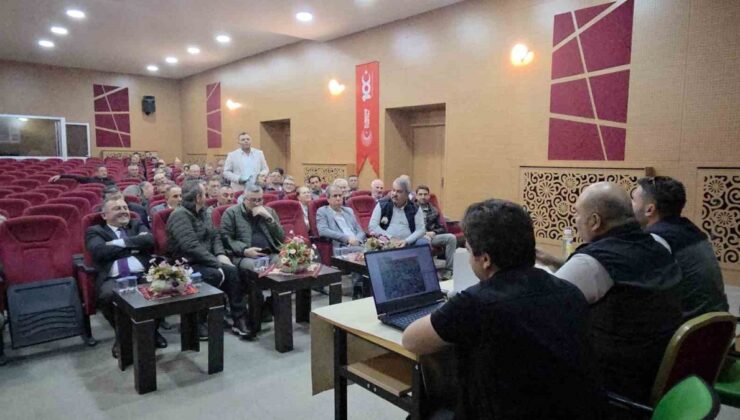 Çanakkale Orman Bölge Müdürlüğü Bayramiç’te plan yenileme toplantısı düzenledi