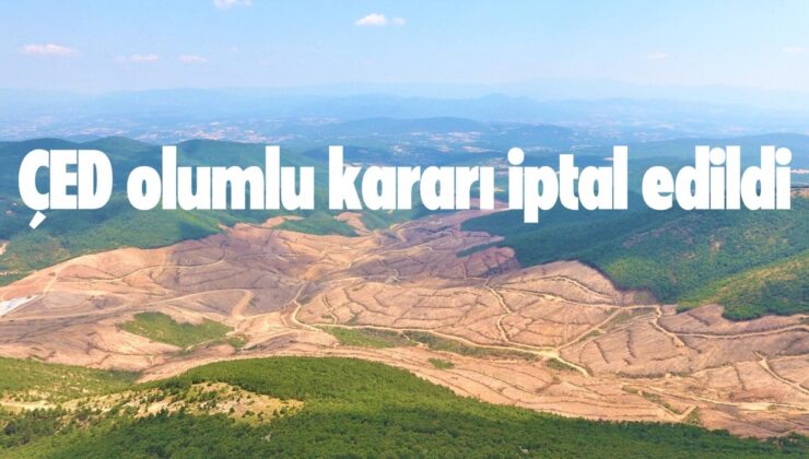 Çanakkale’de mahkeme altın-gümüş madeni projesinin ÇED olumlu kararını iptal etti