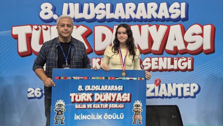 Canik BİLSEM öğrencisinin kokarca projesi Gaziantep’te Türk Dünyası ikincisi oldu