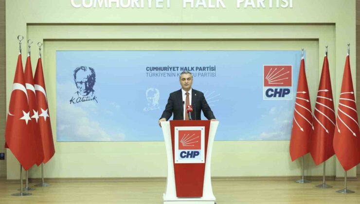 CHP Sözcüsü Müslim Sarı, Mekke Antlaşması’ndaki risklere karşı iktidarı uyardı