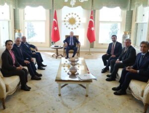 Cumhurbaşkanı Erdoğan, Şile Belediye Başkan Vekili Sacit Terzi’yi kabul etti