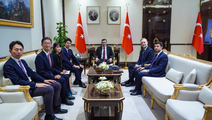 Cumhurbaşkanı Yardımcısı Yılmaz, Takaichi’nin mektubunu Nakasone’den aldı