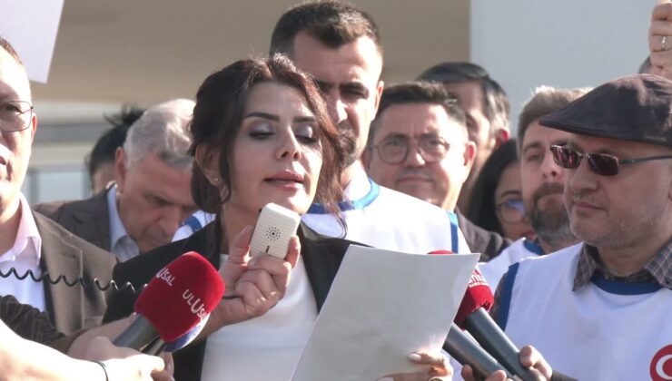 Diş hekimleri Sağlık Bakanlığı önünde aile diş hekimliği istedi