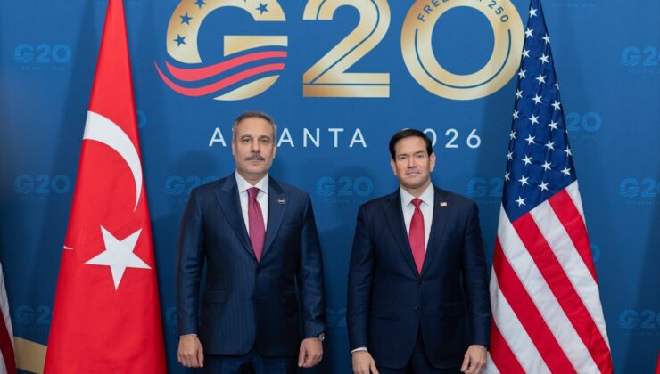 Dışişleri Bakanı Fidan, Atlanta’da Rubio ile İran ve Gazze konularını görüştü