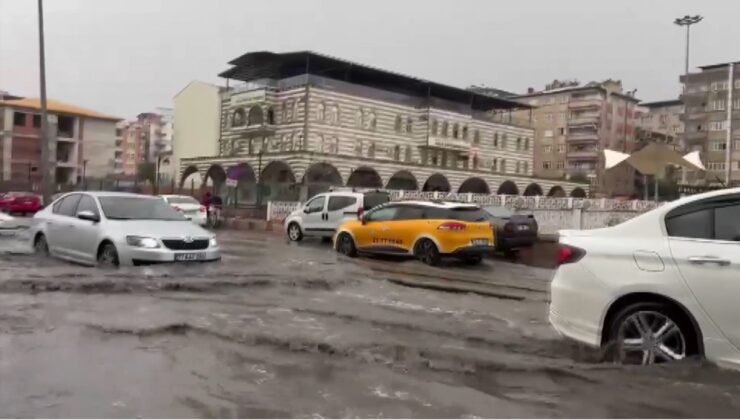 Diyarbakır’da akşam sağanağı hayatı olumsuz etkiledi, belediye onarım başlattı