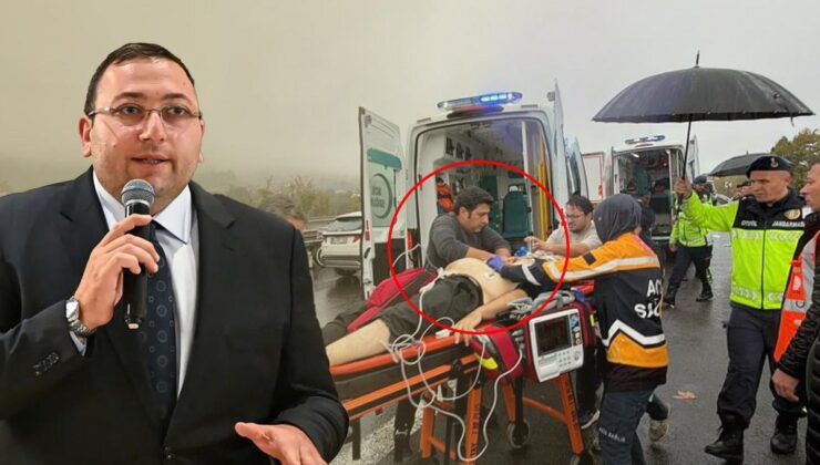Doktorun çabaları yetmedi! İşte Dündar Ziya Gültekin’in hayatını kaybettiği kaza yerinden ilk görüntüler