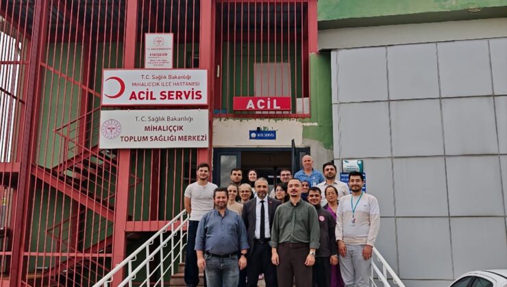 Dr. Babur Mimtaş, Mihalıççık’taki sağlık kuruluşlarını ziyaret edip inceledi