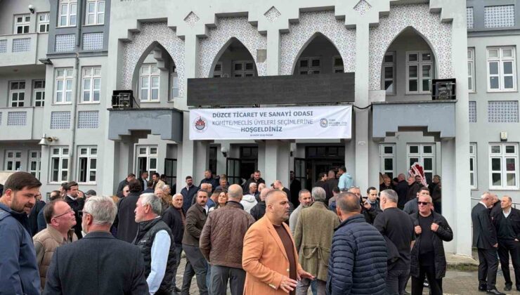 Düzce TSO’da 10 komitede seçim sonuçlandı, 3’üncü komitenin sonucu 19 Ekim’de açıklanacak