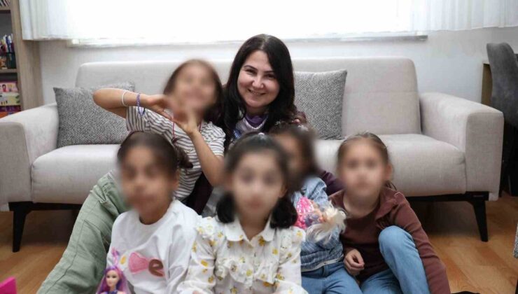 Düzce Valisi’nin eşi Elif Makas, koruma altındaki çocukların evini ziyaret etti