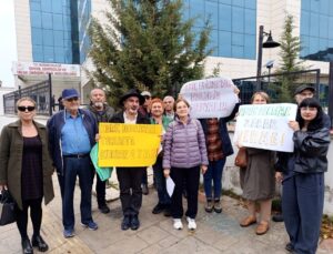 Edirne’de çevreciler Meriç Nehri’ndeki kum ocağının kapasite artışına itiraz etti