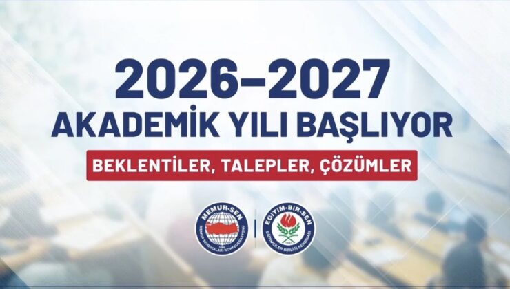 Eğitim-Bir-Sen Genel Başkanı Yalçın, yeni üniversite yasası ve akademik zam istedi