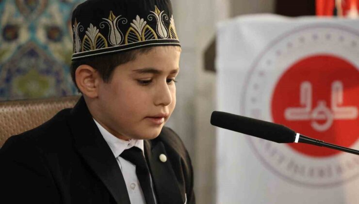 Elazığ’da Kur’an okuma bölge finalinde Van’dan Abdülhalim Temel birinci oldu