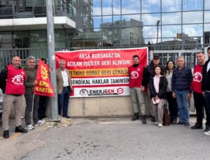 EMEP Genel Başkanı Seyit Aslan’dan Bursagaz işçilerine ziyaret: Genel grevler, genel direnişler örgütlemeliyiz
