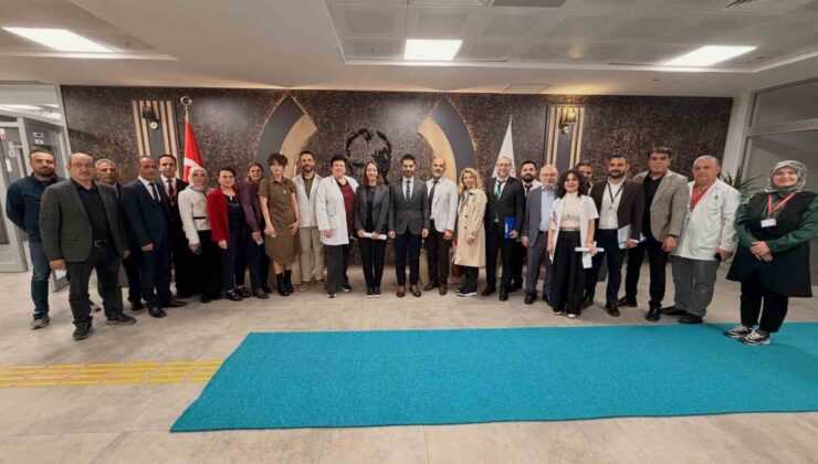 Erzincan Mengücek Gazi Hastanesinde Bakanlık standartlarıyla değerlendirme yapıldı