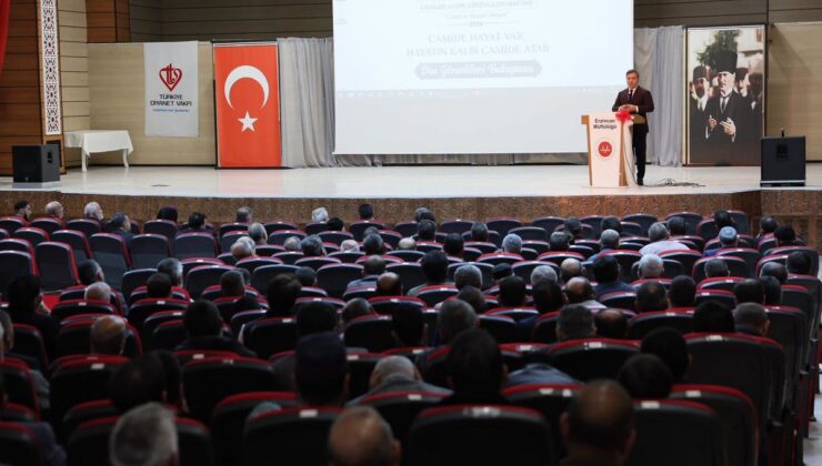 Erzincan Valisi Aydoğdu, din görevlilerine örnek olma çağrısı yaptı