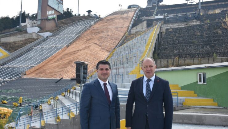 Erzurum’da spor tesislerinde 7 noktada yatırım ve bakım çalışmaları sürüyor
