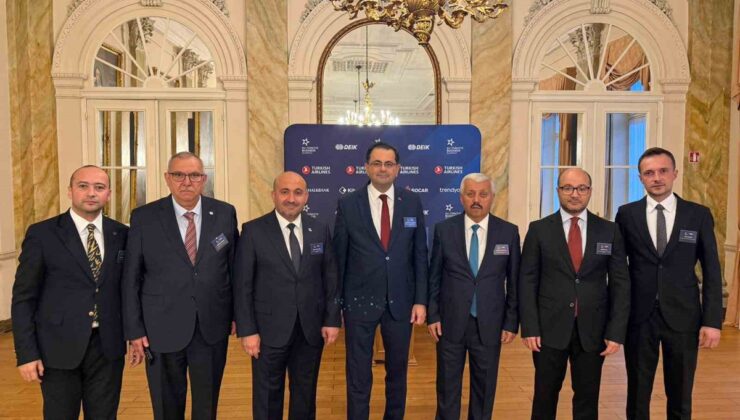 Eskişehir sanayi ve ticaret heyeti, DEİK EU-Türkiye zirvesine katıldı