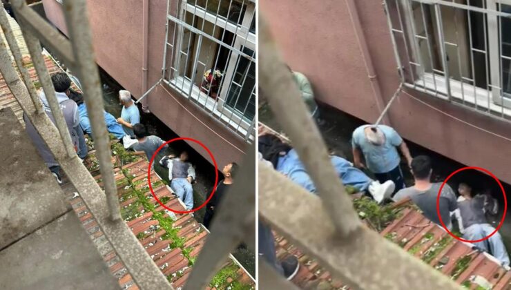 Eve kilitlenen 2 genç kız, sarkıttıkları çarşafla kaçarken 3’üncü kattan düştü