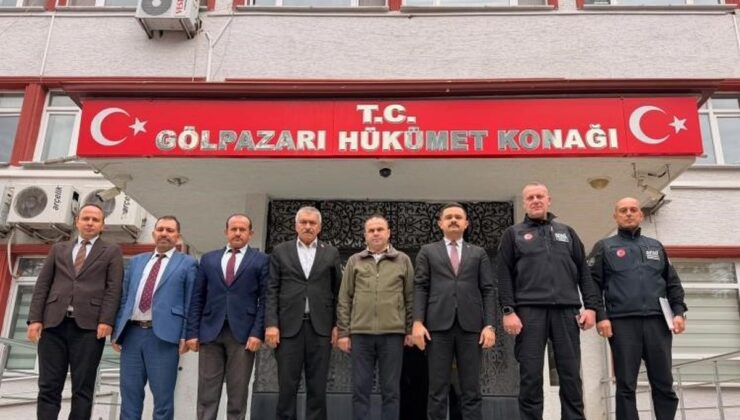 Gölpazarı Kaymakamı Onur Titiz başkanlığında yangın havuzları toplantısı yapıldı