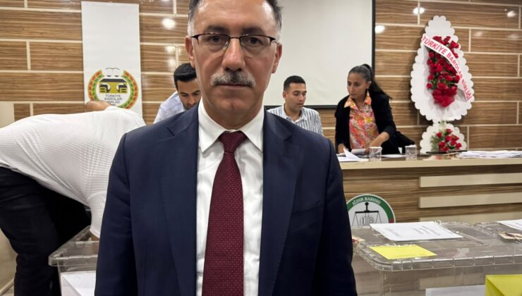 Iğdır Barosu başkanlık seçimini 76 oyla Ahmet Tutulmaz kazandı